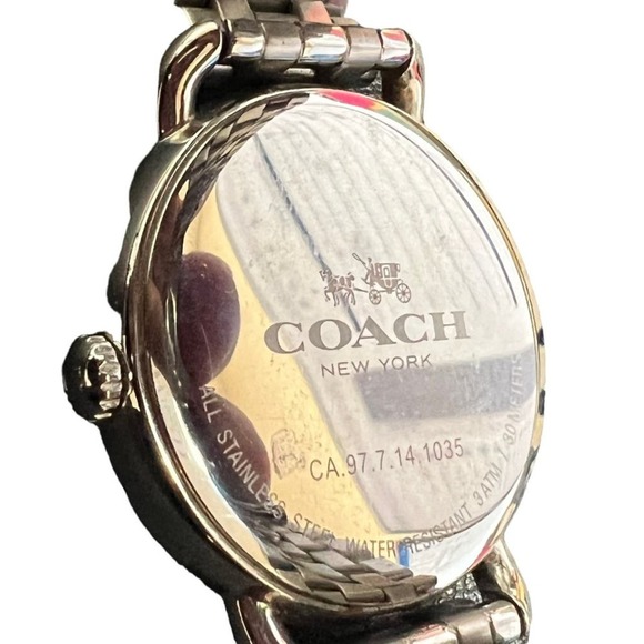 Coach Women's Watch 14502260 Quartz Delancey White Dial 36mm Stainless Steel - Picture 4 of 4